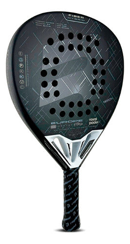 Royal Padel Europe Pro Hibrida Black And White 1