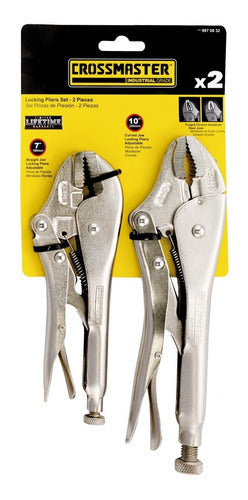 Crossmaster 2-Piece Pressure Pliers Set 0