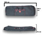 RamalLo Keyboard Case for 76 Keys - Waterproof Padded 2