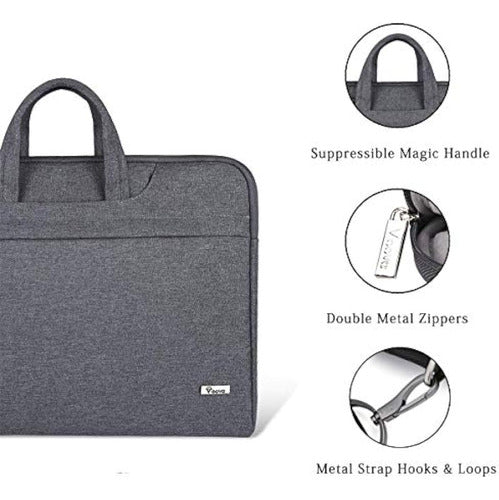 Voova - Bolso De Hombro Para Laptop De 14, 15, 4