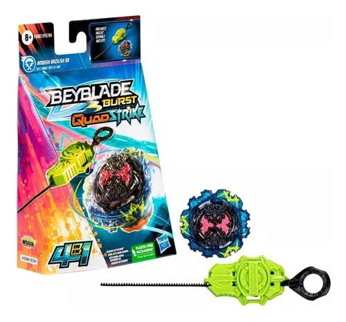 Hasbro Beyblade Burst Quadstrike Ambush Bazilish B8 0