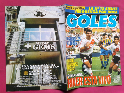 Revista Goles N° 1836 Año 1994 Chilavert Trotta Cedres Orteg 7