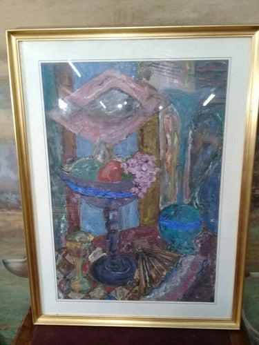 Pastel Al Óleo Del Autor Lanfranconi 0