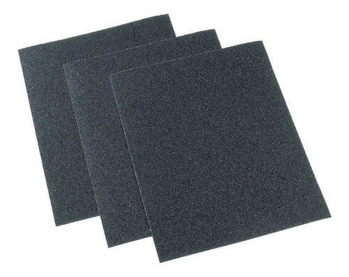 Water Sandpaper Set of 10 Units From 60 to 600 Grit 0