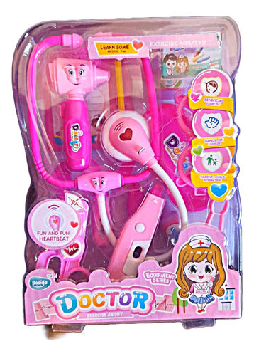 Doctor Medical Set with Light and Sound Accessories Toy Gift 7