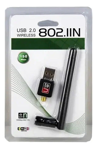 Wireless Adaptador Wifi Inalámbrico Usb 2.0 802.11n 1