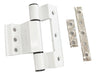 Bronzen H62 Hinges for Modena White Aluminum Doors, 20 Units 0