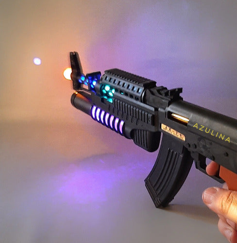 Toy Machine Gun with Lights and Sound, Laser Sight, and Vibration 5