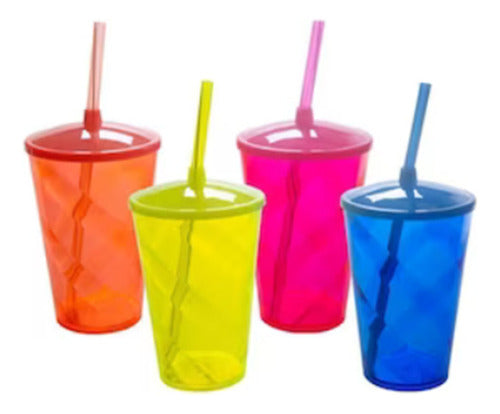 Plasticolor 15 Reusable Twister Cups 300 Ml 0