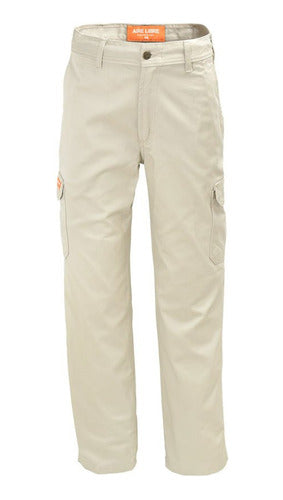 Ayre Libre Cargo Pant with Gusset Kaqui Cream Size 38 1