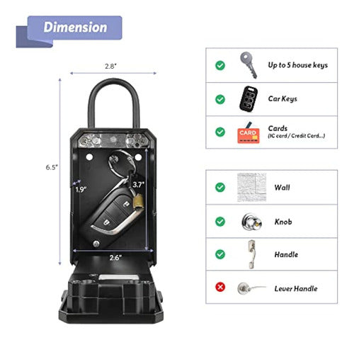 Catchface - Cerradura De Caja Inteligente, Caja De 3