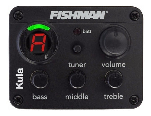 Fishman Kula Nylon and Steel Ukulele Pre-Amplifier System 0