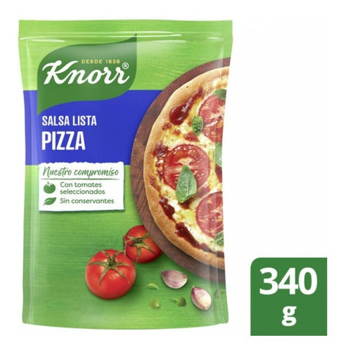 Salsa Knorr Pizza 340 Grs X 10 Unidades 0