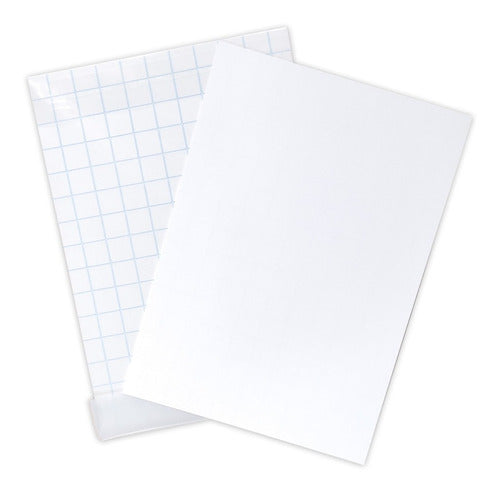 Papel Decalque Transparente - 10 Folhas A4 + Verniz Fosco 1