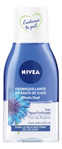 Nivea Efecto Dual Desmaquillante Bifásico De Ojos 125 Ml 0