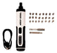 Black & White Rechargeable Screwdriver with Case and Accessories 0