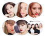 Moemoe Stickers K-pop Black Pink Set De 6 0