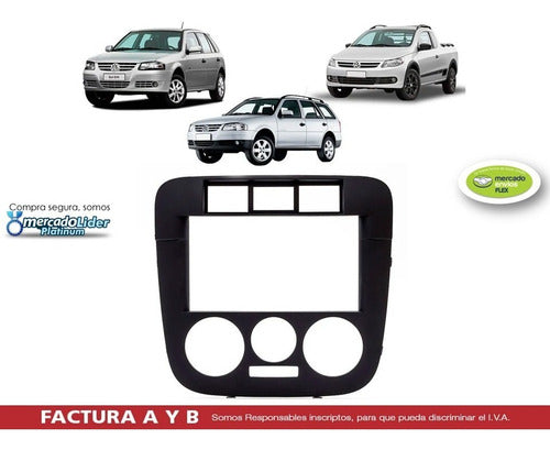 Fiamon Double Din Adapter Frame for VW Gol G4 - Special Offer!!! 1