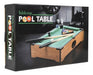 Cresko Wooden Tabletop Pool Game for Kids 0