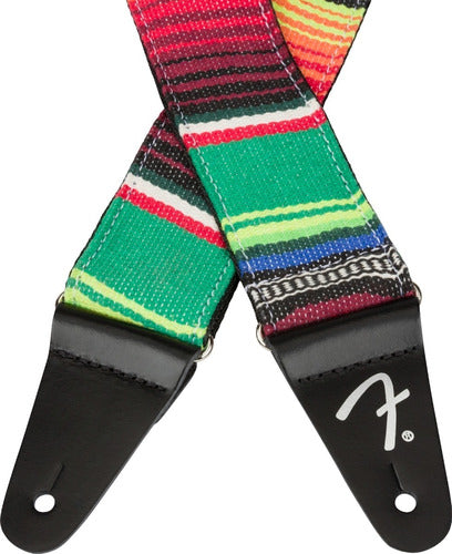 Fender 2'' Serape Strap Woven Guitar or Bass Strap 5