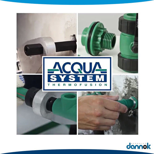 Acqua System Tubo Rosca Hembra Agua 20mm X 3/4 X 10u 5