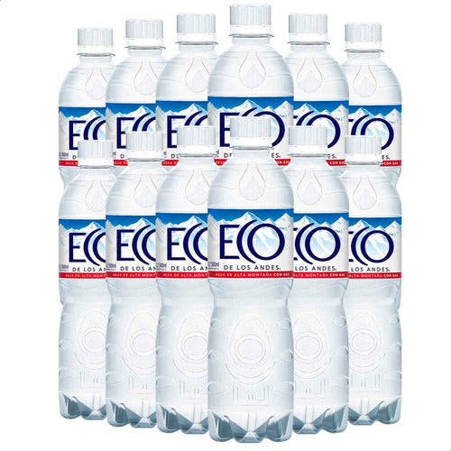 Eco De Los Andes Natural Sparkling Water - Pack of 12 0