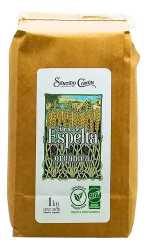 Sentido Común Organic Whole Spelt Flour 6 X 1 Kg 0