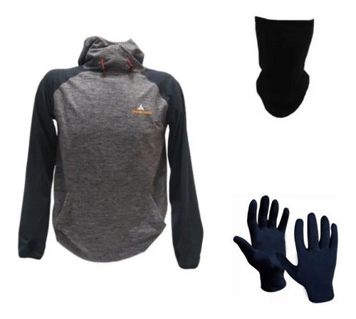Ultimate Sports Combo: Sporty Hoodie + Thermal Gloves 0