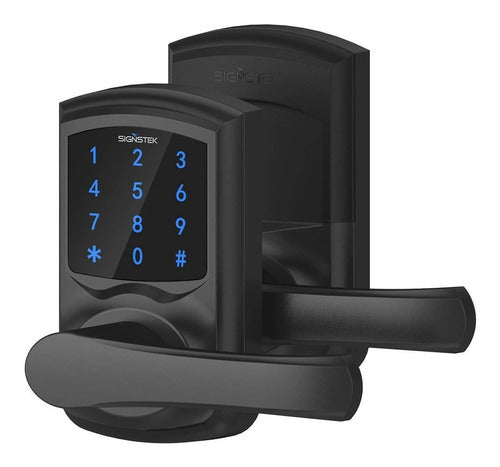 Signstek Digital Electronic Touchscreen Keypad Security Entry Door Lock (Black) 0