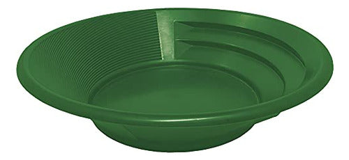 Sluice Fox Set of 2 Nesting Gold Pans in 11 Inch and 15 Inch Diameter - Green 5