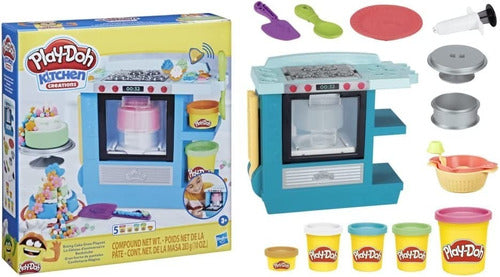 Play-Doh Set Masa Play Doh Hasbro Gran Horno De Pasteles 5 Potes 1