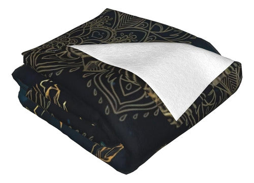 Lqowaqz Sun Moon Manta Bohemia, Sun Moon Throw Blanket 1