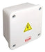 Waterproof Junction Box PVC Balun for CCTV Camera IP65 115x115x65mm 0
