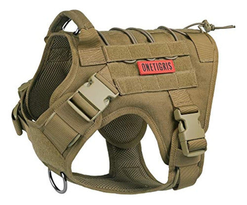 Generic Tactical Dog Vest, With Handle, Military Harness 0