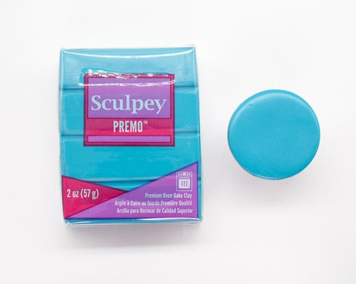 Sculpey Premo Polymer Clay - Turquoise (57g) 1