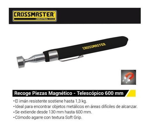 Recoge Pieza Magnetica Telescopico 600mm Crossmaster 1