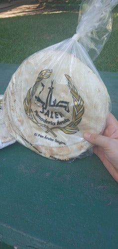Saleh Original Arabic Bread 500g Pack of 3 Bags 2