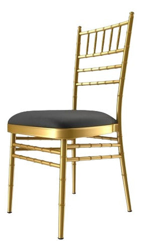 Tiffany Gold Chairs with Cushion Rental 0