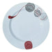 Set of 6 Melamine Flat Plates, Various Designs, 25cm 6