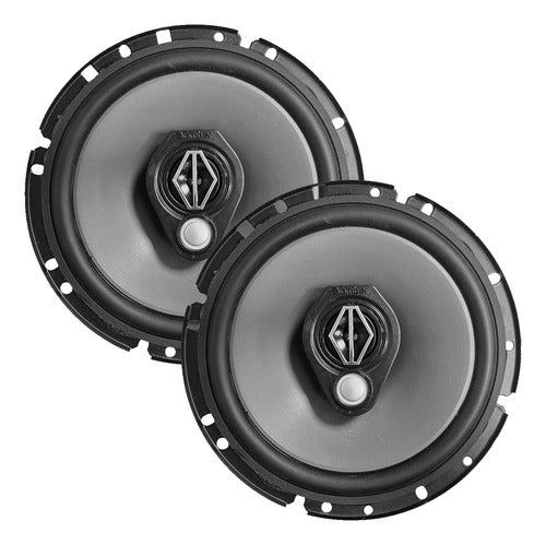 Bomber 2 Parlantes 6 Pulgadas BBR 6 50 Watt RMS Triaxial CJF 0