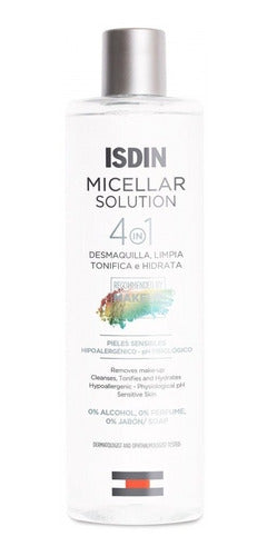 Isdin Micellar Solution Limpieza Facial Hidratante X 100 Ml 0