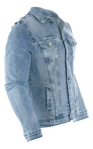 Irnaes Jean Campera Jean Hombre Celeste 1