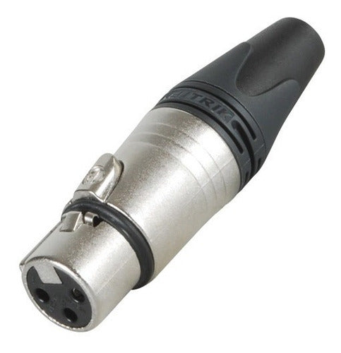 Neutrik Conector De Audio Canon Xlr Hembra Nc3fxx/ Promúsica 0