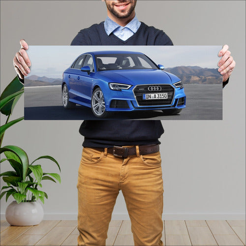 Audi Cuadro 30x80cm Auto 2016 A3 Sedan S Line 42 109 0