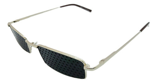 Visiontrainer Gafas / Anteojos Estenopeicos / Mod217 Con P/Flex Metal T1 Al 5 0