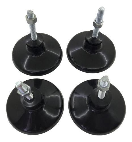 Silboreventos Kit 4 Adjustable Oscillating Feet for Pool Tables 0