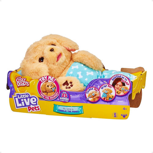 Little Live Pets Charlie Interactive Plush with Sounds 0