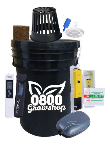 Generic Hydroponics Complete Kit Bucket 20 L pH and EC Meter Indoor 0