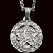 MYE Tetragrammaton Witch's Knot Silver 2.5 cm 9g Art 1343 4