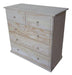 ArgenPino Pine 1.05 Drawer Chest with Metal Slides 0